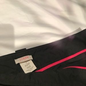 J crew black chino tailored shorts